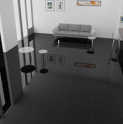 GRES PORCELLANATO NERO ASSOLUTO RETTIFICATO LEVIGATO 60x60