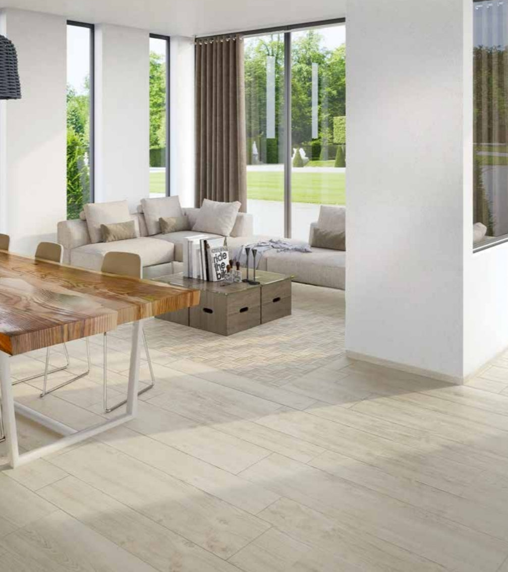 GRES PORCELLANATO EFFETTO LEGNO SERIE FJORD COLORE VIT 20.3x122.6 RETTIFICATO DI CERAMICA TUSCANIA PRODOTTO ITALIANO