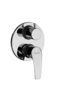 MISCELATORE DOCCIA CON DEVIATORE SERIE LUCENTE DI JACUZZI RUBINETTERIE ART.0LU00400JA00