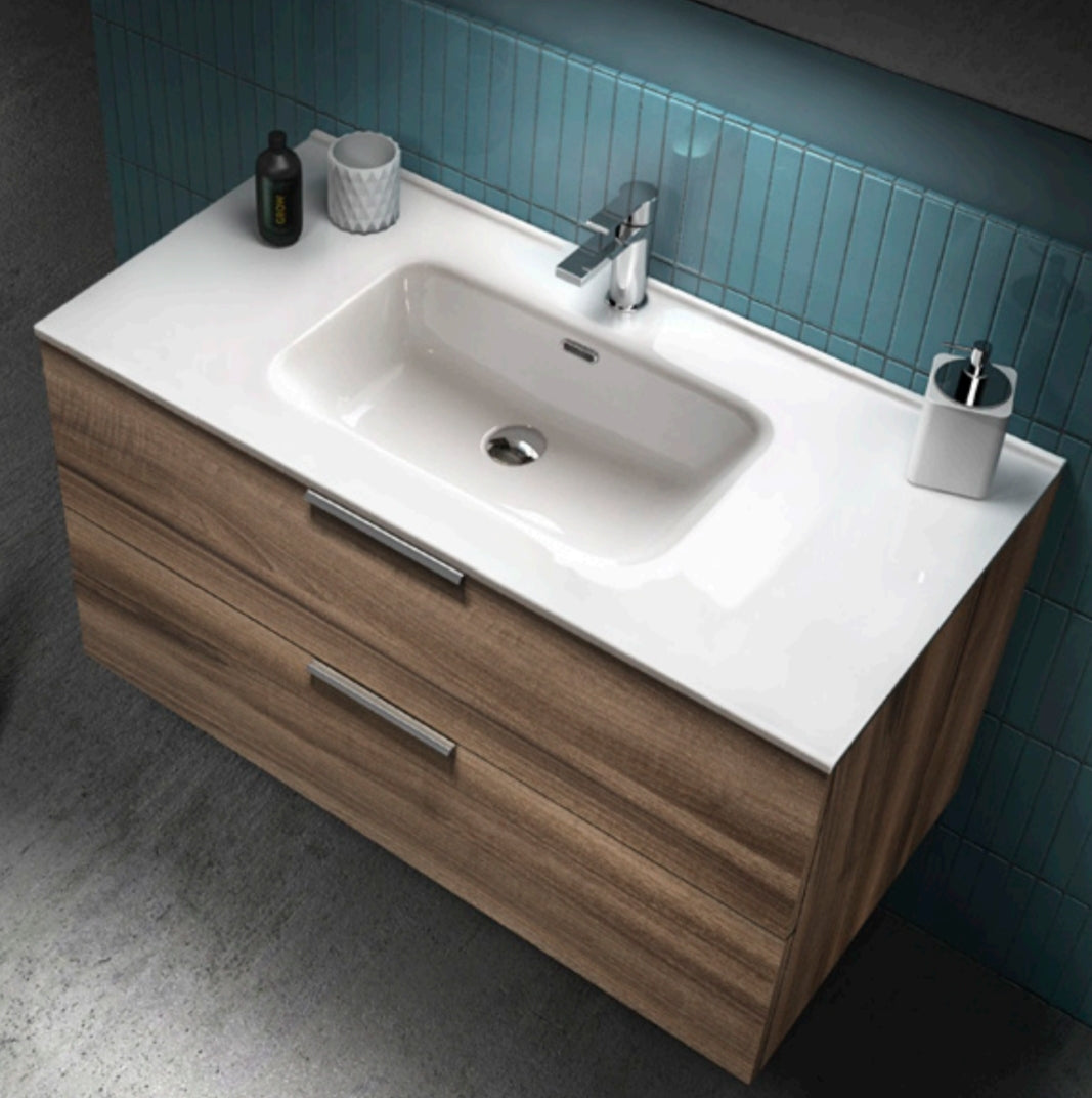 Mobile Bagno Completo cm.100 prof.46 Collezione Smile Blocks Prodotto Italiano