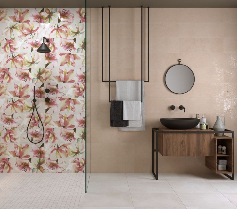 RIVESTIMENTO BAGNO 25x75 COLLEZIONE MATERIA WALL CIPRIA - 19,90€ al mq (Totale Scatola mq 1.50 x €.19.90 €.29.85)