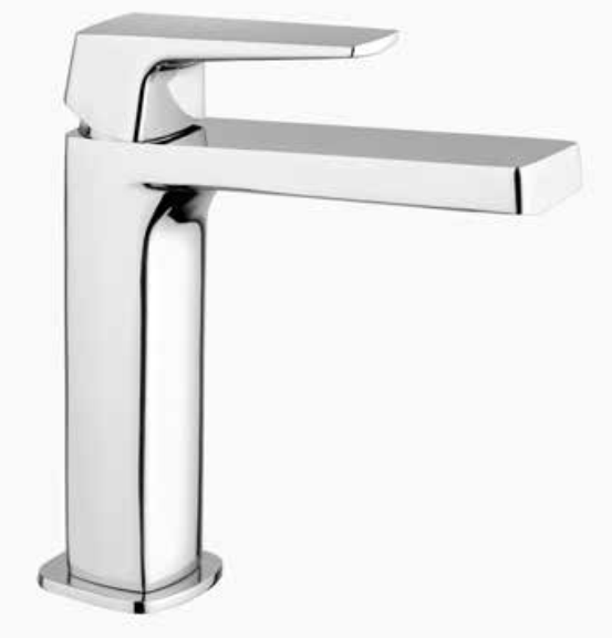 MISCELATORE MONOFORO LAVABO ART. BM C100 SERIE BLOOM DI ARGO RUBINETTERIE CON PILETTA CLICK-CLACK 1”1/4