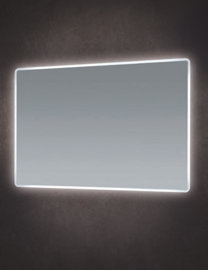 SPECCHIO RETROILLUMINATO A LED SERIE VENERE 60x80 MONTAGGIO VERTICALE O ORIZZONTALE 4000K