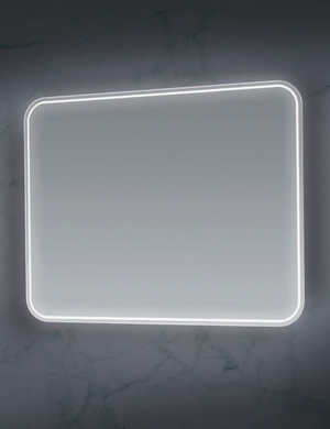 SPECCHIO RETROILLUMINATO A LED SERIE VIRGO 70x90 MONTAGGIO VERTICALE O ORIZZONTALE LUCE NATURALE 4000K