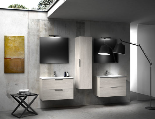 Mobile Bagno Completo cm.90 prof.46 Collezione Smile Blocks Prodotto Italiano