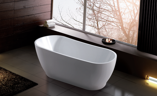 VASCA DA BAGNO FREESTANDING ATENA BIANCO LUCIDO L.1700xP.800xH.680