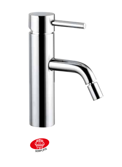 MISCELATORE MONOFORO BIDET ART. SL 0200 SERIE STILO DI ARGO RUBINETTERIE CON PILETTA CLICK-CLACK 1”1/4