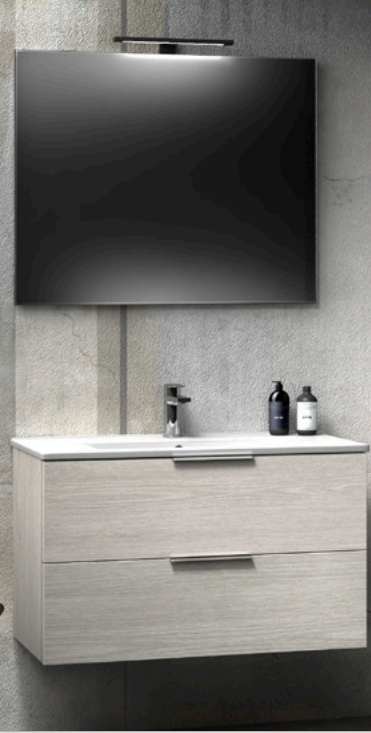 Mobile Bagno Completo cm.100 prof.46 Collezione Smile Blocks Prodotto Italiano