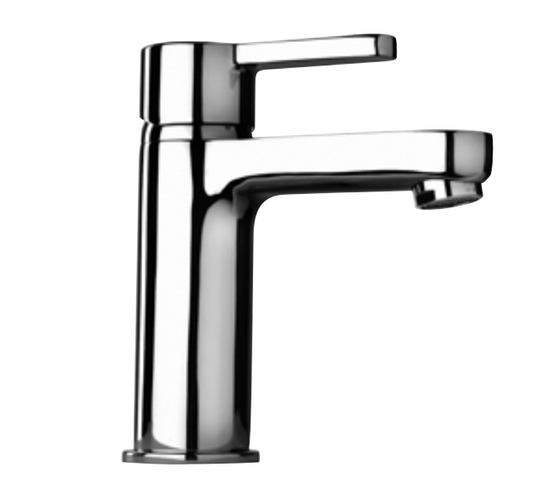 MISCELATORE LAVABO SERIE UP ART. UP C100 DI ARGO RUBINETTERIE CON PILETTA DI SCARICO